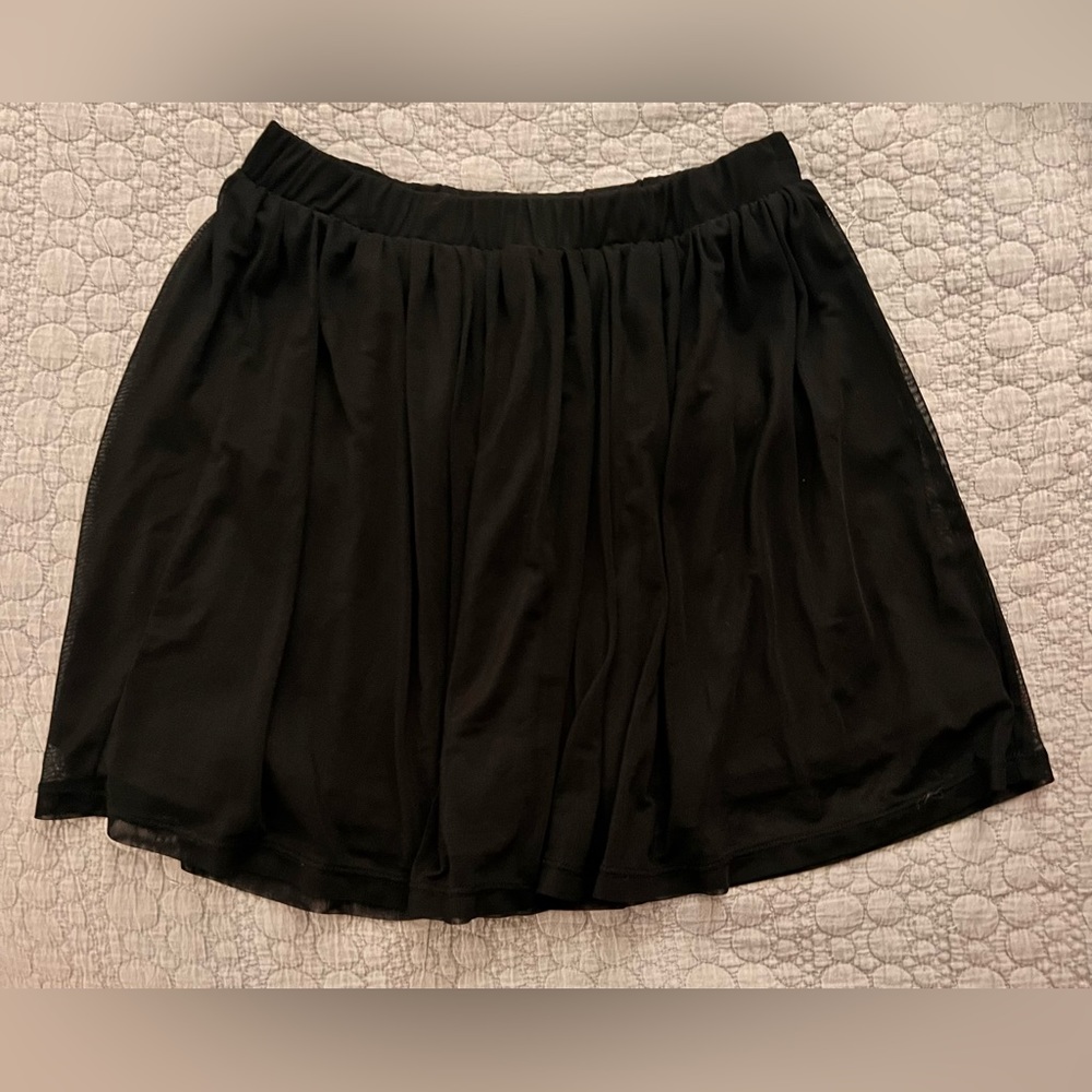 PacSun Small Black Tulle Skirt